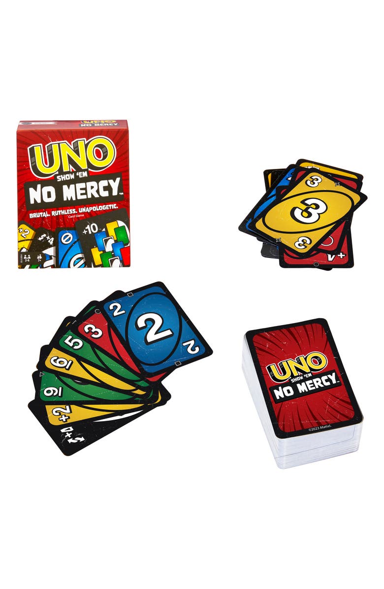 Mattel Show 'Em No Mercy Card Game, Main, color, 