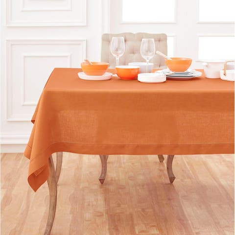 Linen Tablecloth - Classic Hemstitch