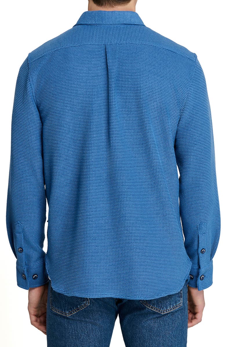 CONSTRUCT Slim Fit Shirt Jacket, Alternate, color, Blue