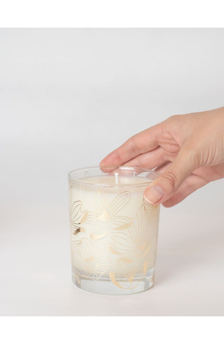81031480 Chá Preto e Bergamota Scented Candle, Alternate, color, Clear