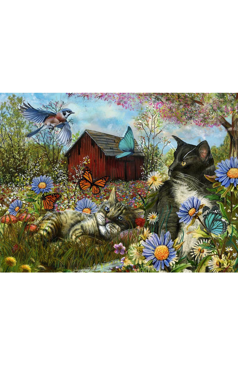 Sunsout Out in the Field 300 piece Jigsaw Puzzle for Adults, Alternate, color, Multicolor