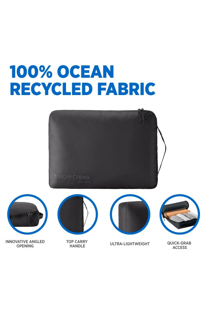 Pack-It Isolate Medium Cube, Alternate, color, Black