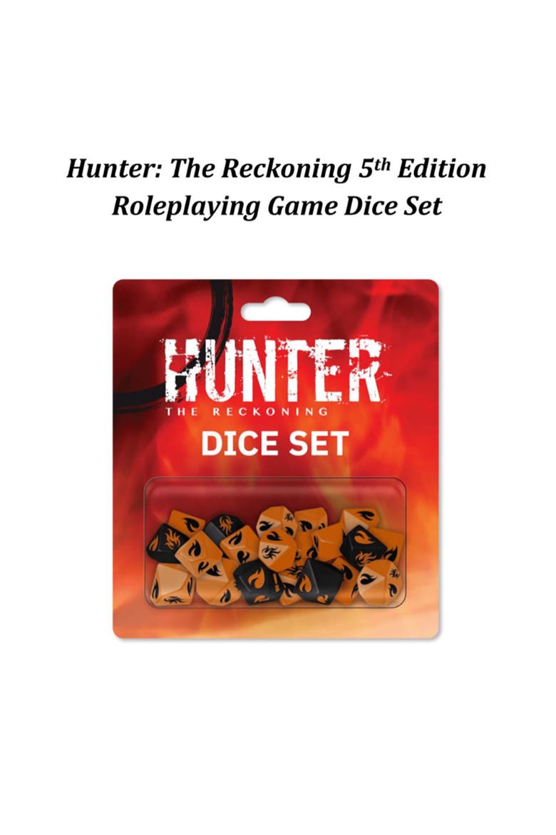 The Reckoning 5Th Edition Roleplaying Game Dice Set, Alternate, color, Multicolored
