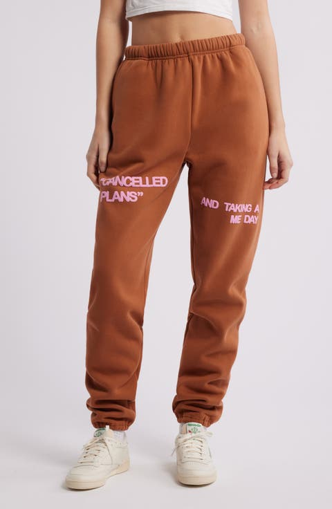 Me Day Fleece Graphic Joggers