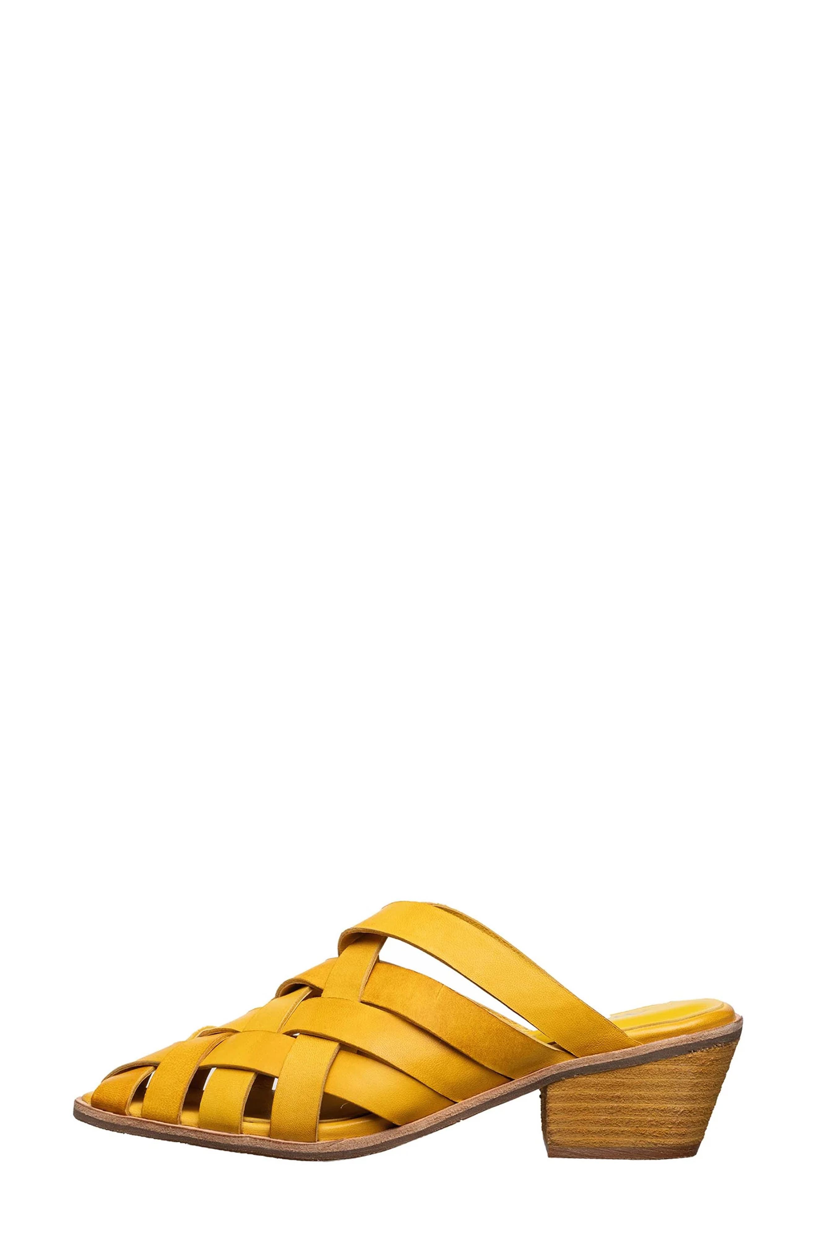 ANTELOPE Grace Woven Mule, Alternate, color, Daffodil