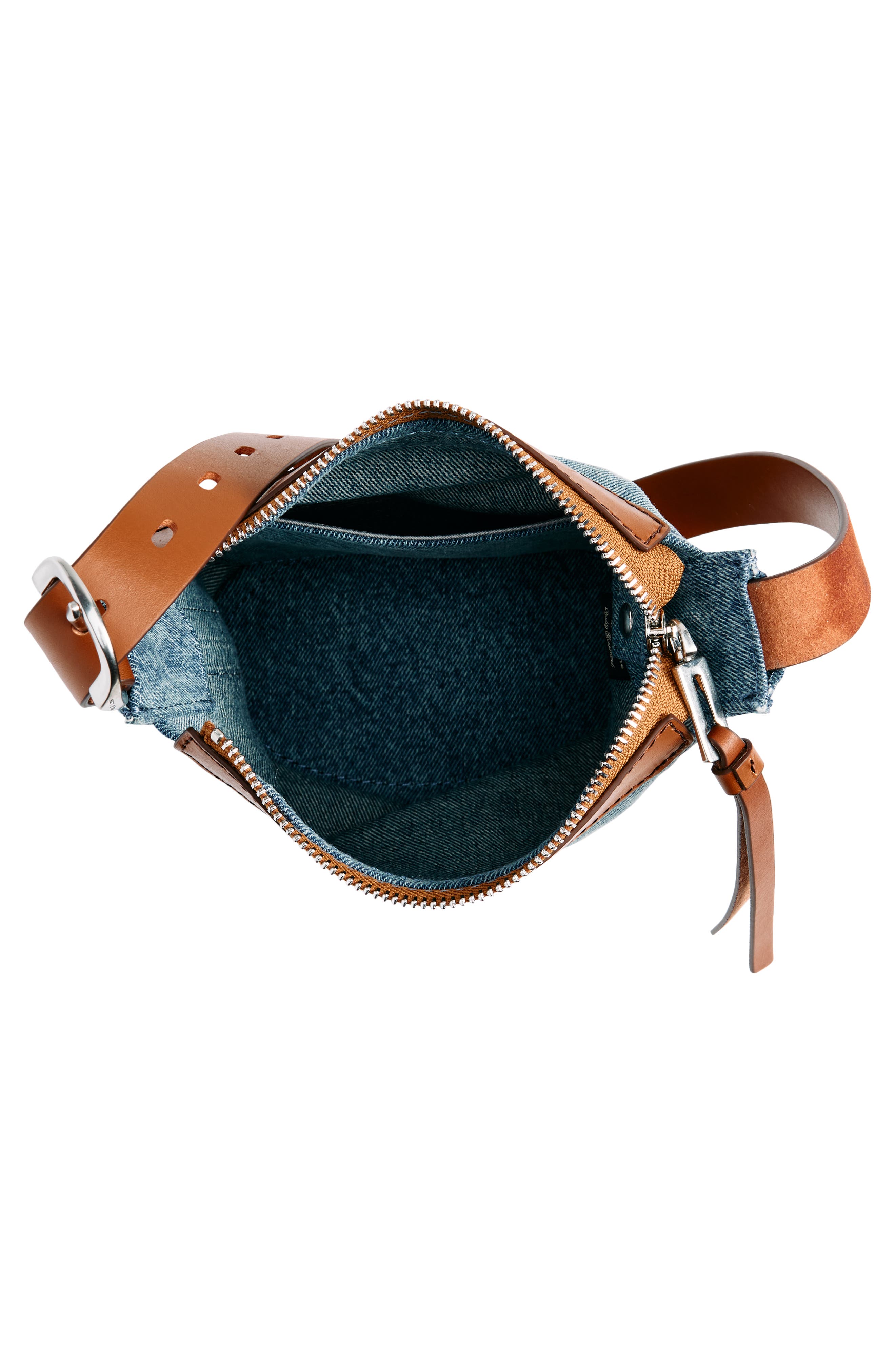 Mini Belize Bucket Bag, Alternate, color, DENIM