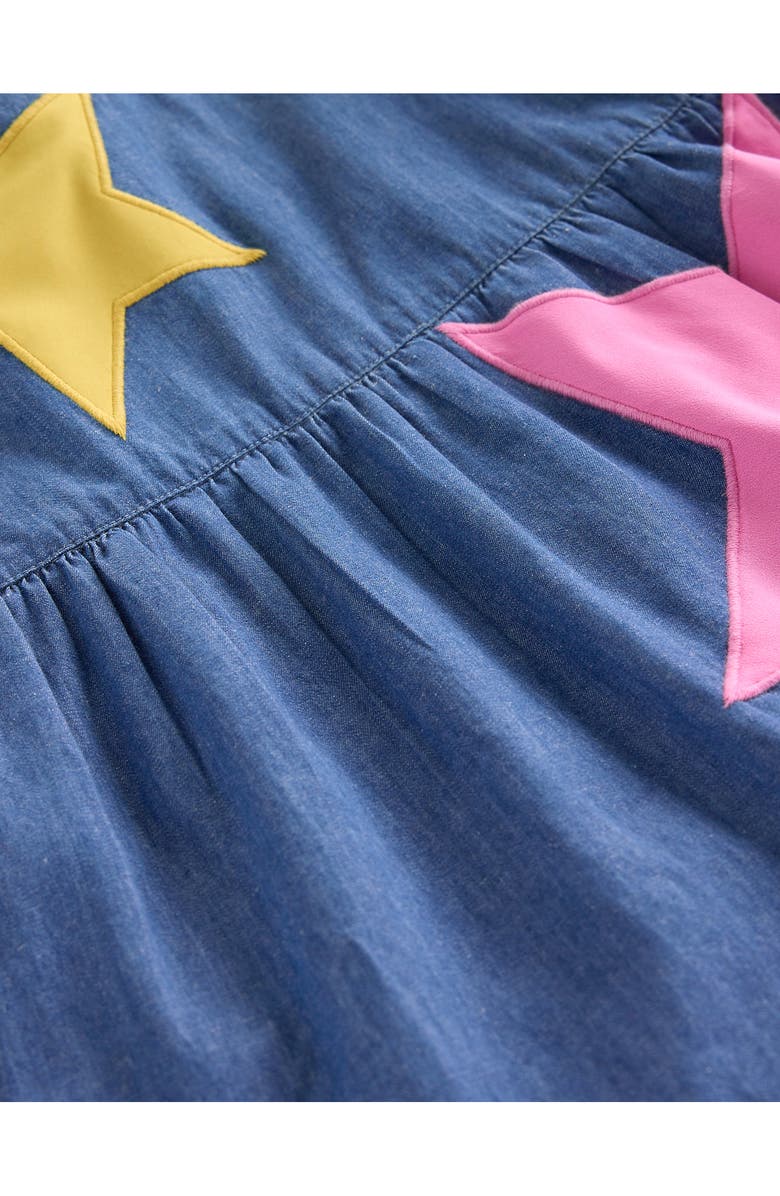 Mini Boden Kids' Betsy Tiered Cotton Dress, Alternate, color, 