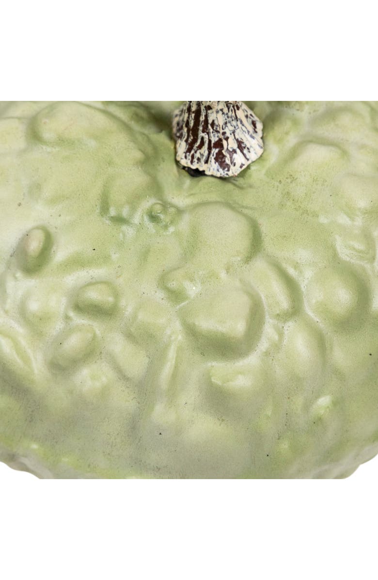 Northlight Knucklehead Pumpkin Fall Harvest Decoration - 7.5" - Light Green, Alternate, color, 