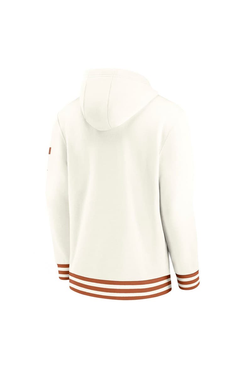 Men's Nike Cream Texas Longhorns Legacy Retro Pullover Hoodie, Alternate, color, Cream