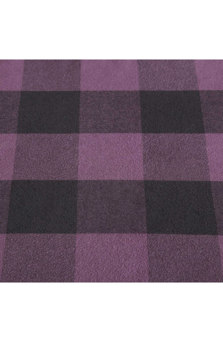 Eddie Bauer Cabin Plaid Throw Blanket, Alternate, color, Dark Purple