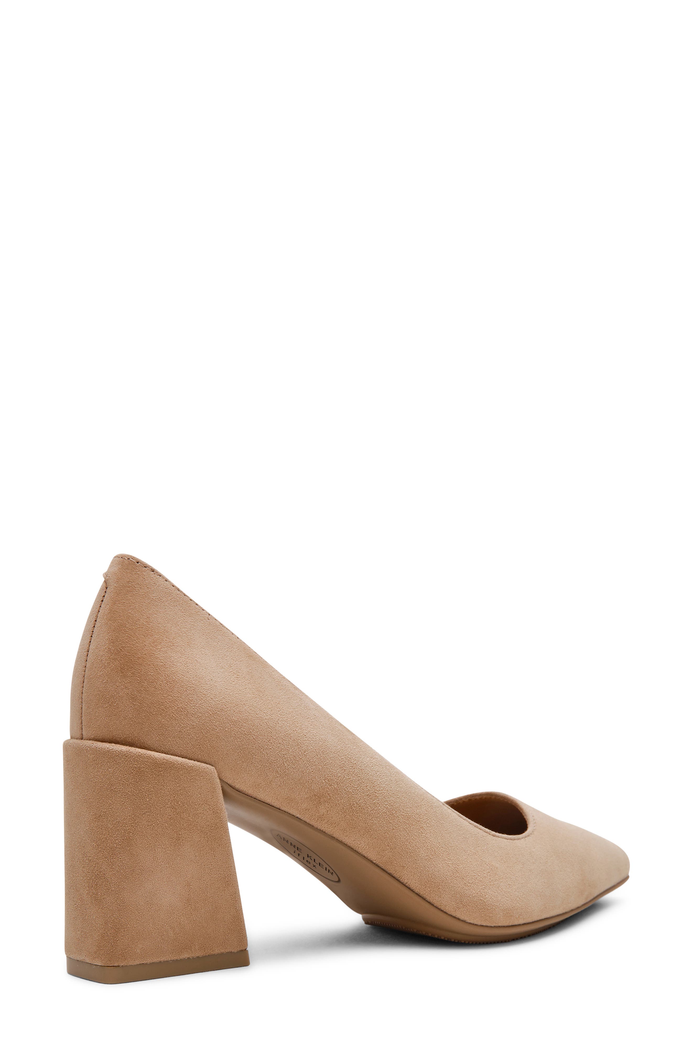Relena Pointed Toe Pump, Alternate, color, SAND SUEDE