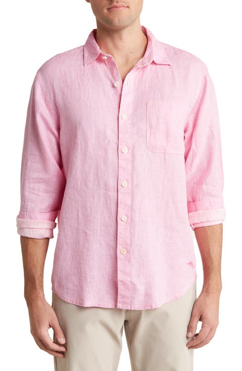 Sea Glass Breezer Original Fit Linen Shirt