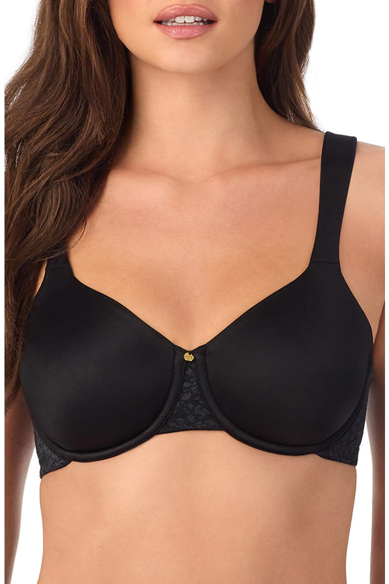Safari Underwire Unlined Bra, Main, color, BLACK