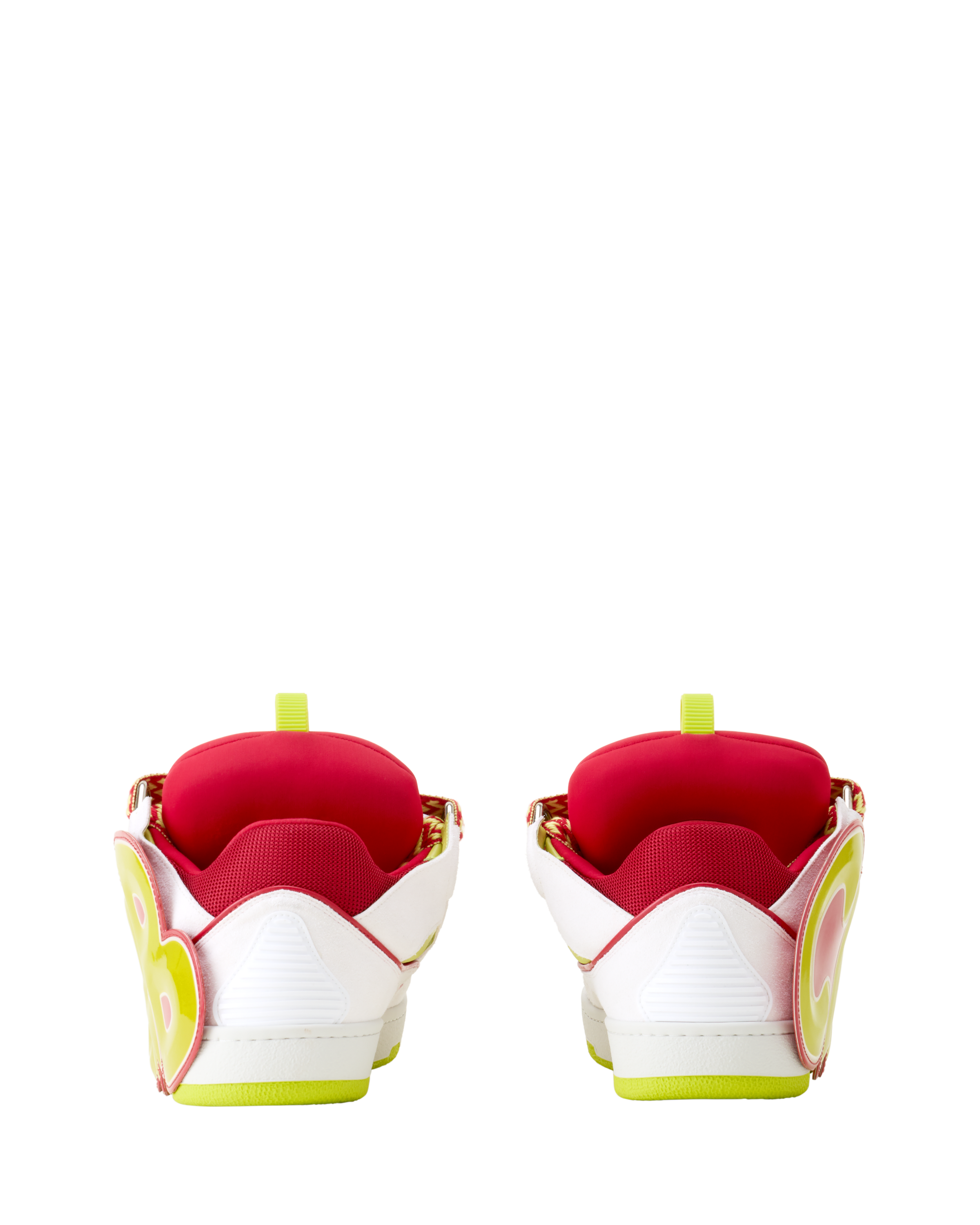 Lanvin Curb Patch Sneakers In Leather, Alternate, color, Colored