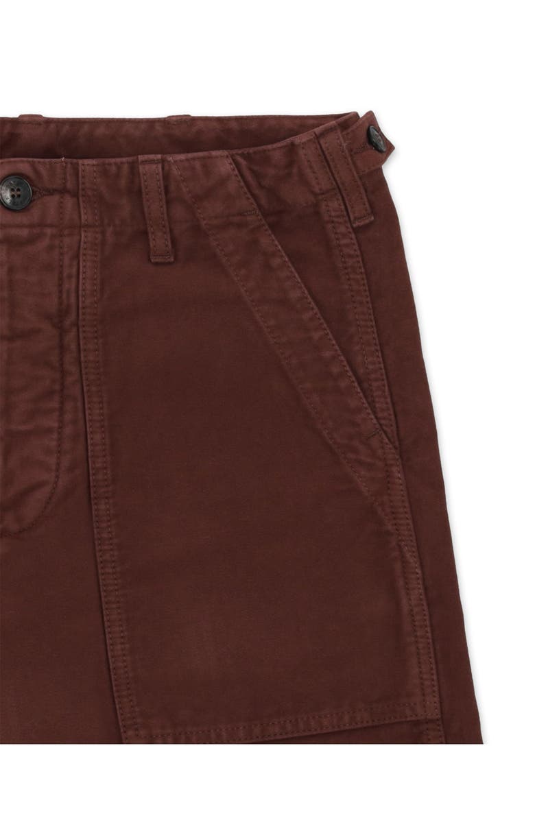 Fortela Wnewfatigue Moleskin Fatigue Trousers, Alternate, color, Burgundy