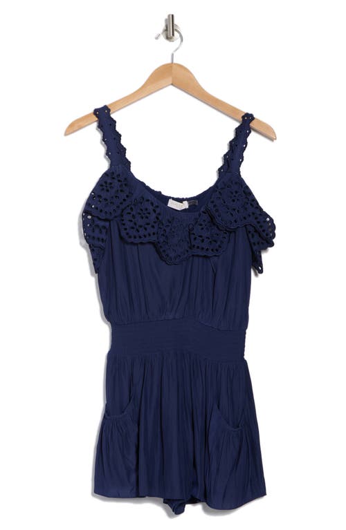 JAMES PERSE RAMY BROOK ELLEN RUFFLE ROMPER 