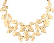 JARDIN Organic Shapes Bib Necklace