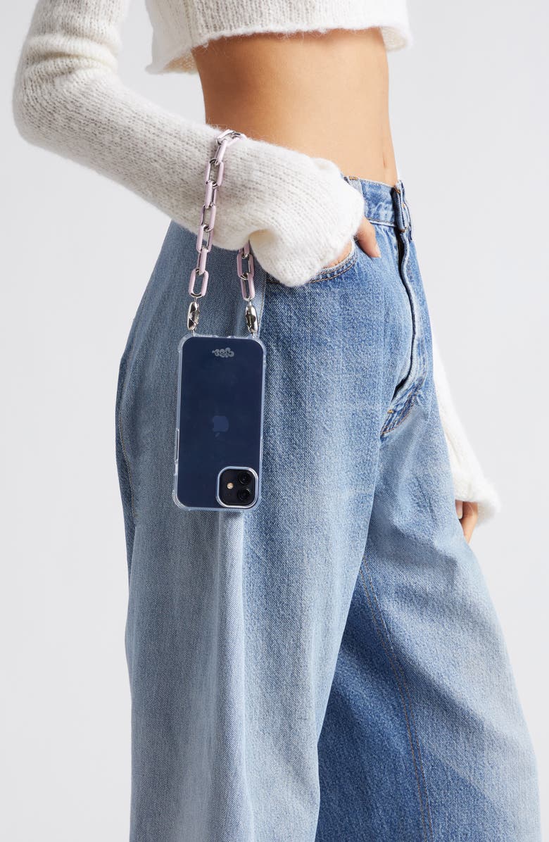 ossa Mini Enamel Cable Chain Wrist Strap, Alternate, color, 