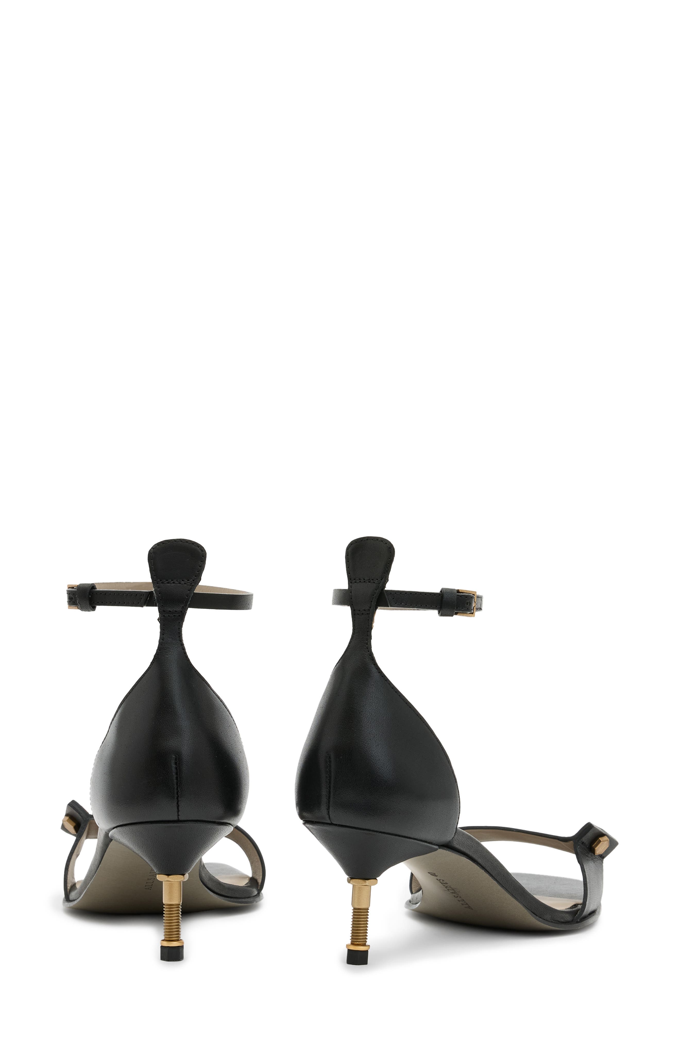 AllSaints Gloria Ankle Strap Sandal, Alternate, color, 