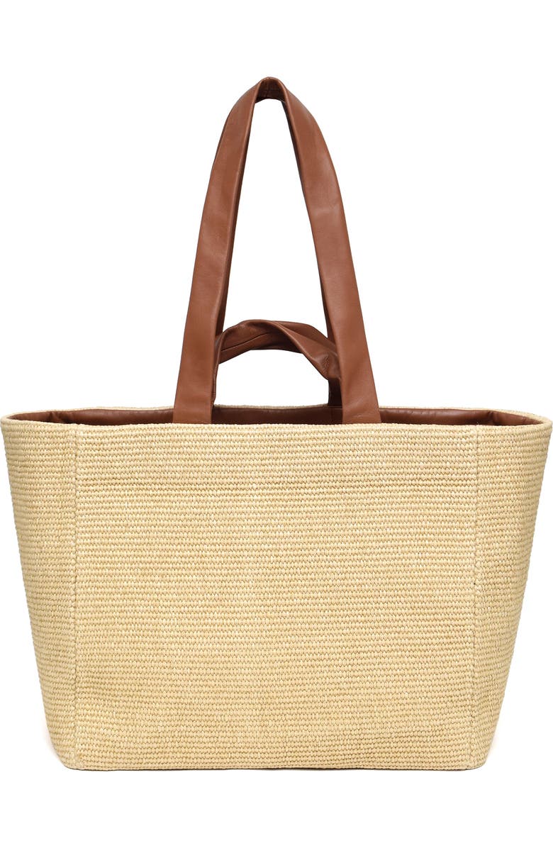 Thacker Gill Woven Straw Tote, Main, color, Natural/ Tan