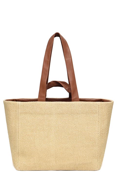 Gill Woven Straw Tote