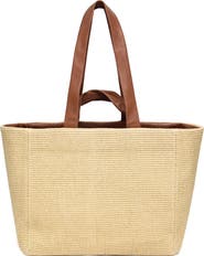 Thacker Gill Woven Straw Tote