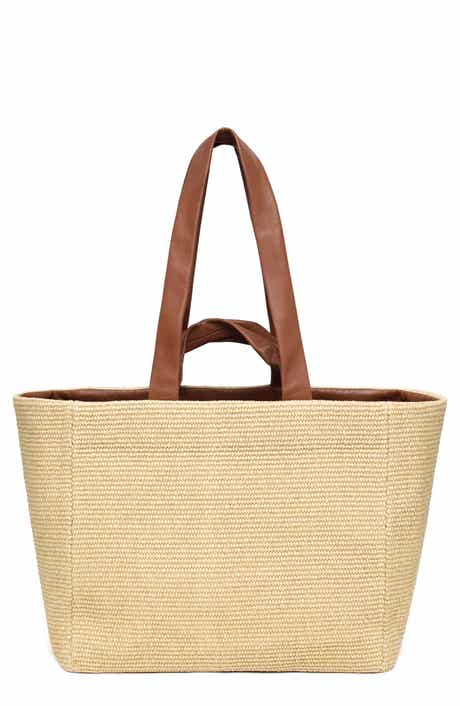 Thacker Gill Woven Straw Tote