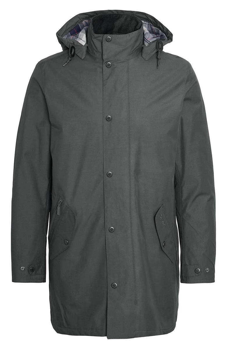 Barbour Chelsea Waterproof Jacket with Removable Hood, Alternate, color,