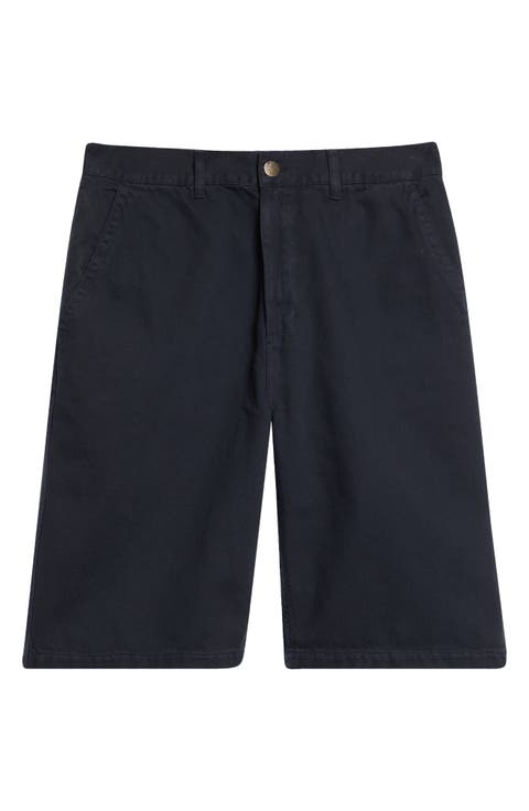 Coarse Cotton Twill Shorts