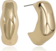 Ettika Wavy Hoop Earrings