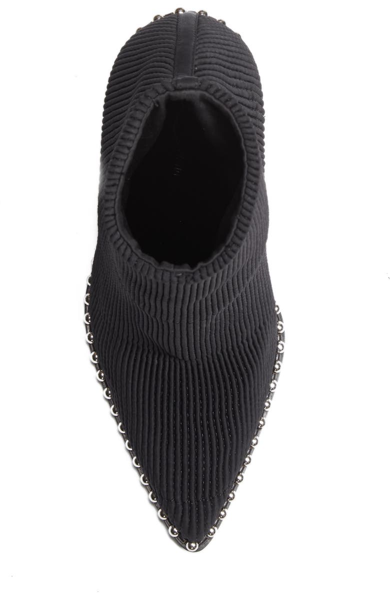 Alexander Wang Eri Studded Sock Bootie, Alternate, color,