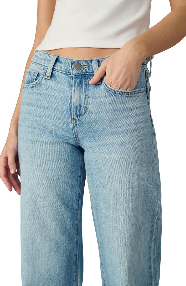 Joe's The Lou Lou Low Rise Wide Leg Jeans, Alternate, color, 