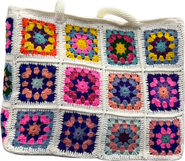Solomon & Sage Classic Handmade Shoulder Crochet Bag