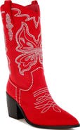 Rag & Co Latafa Rhinestone Western Boot