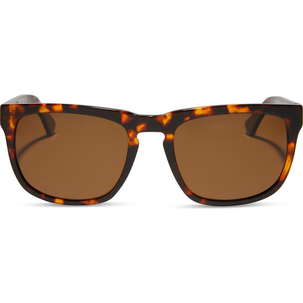 Diff Jake Polarized Rectangular Sunglasses