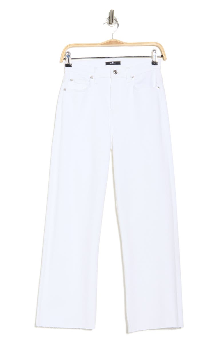 7 For All Mankind Alex Crop Straight Leg Jeans, Alternate, color, 