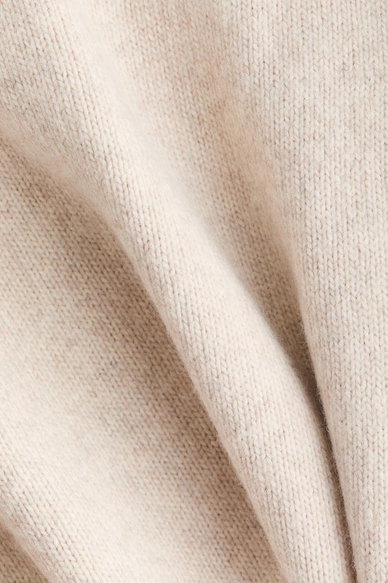 Raglan-sleeved Sweater, Alternate, color, Light beige