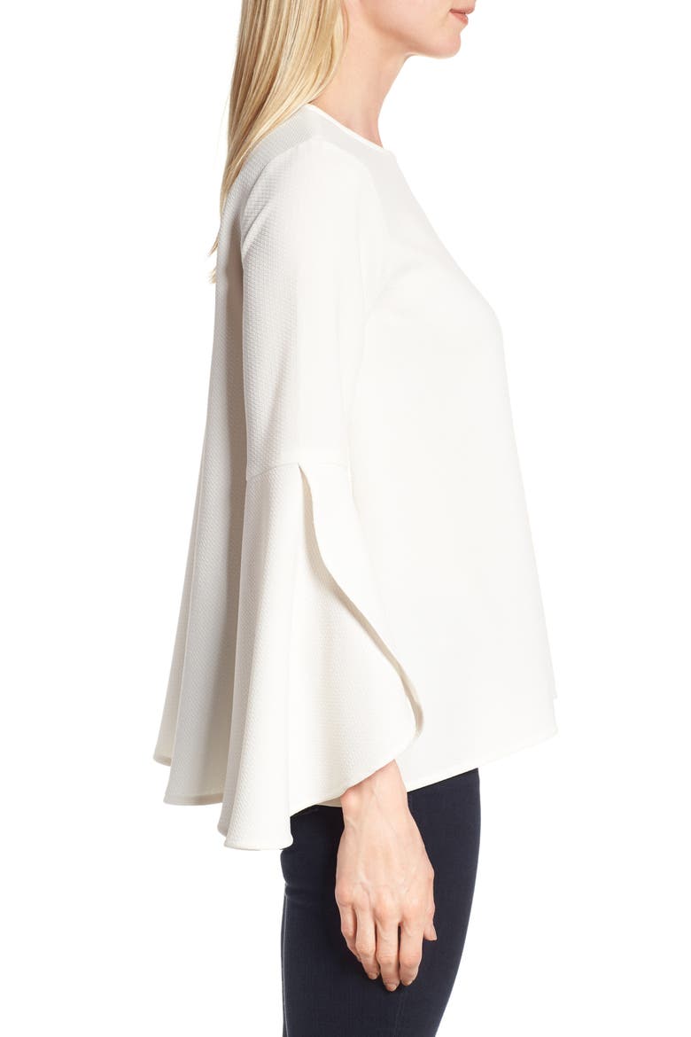Bell Sleeve Top, Alternate, color, IVORY