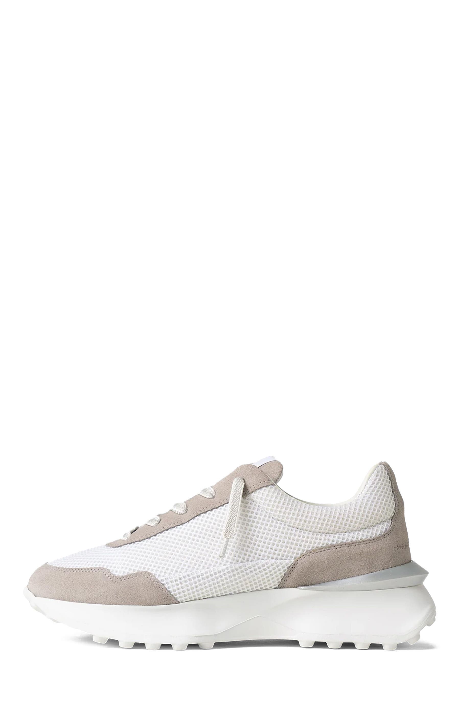 The Artiste Runner, Alternate, color, White/Beige