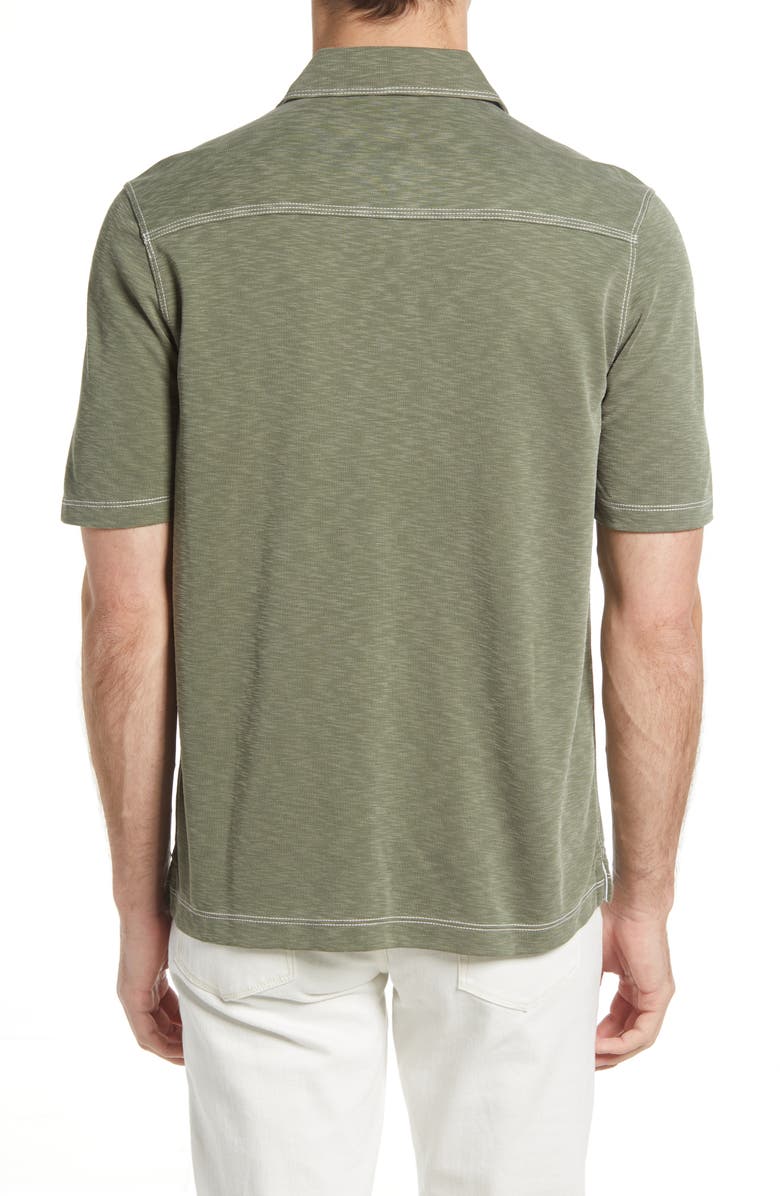 Johnston & Murphy Slub Modal Blend Polo, Alternate, color, 