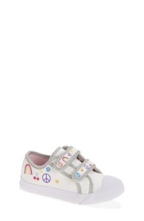 Tucker + Tate Kids' Mabel Embroidered Sneaker In White