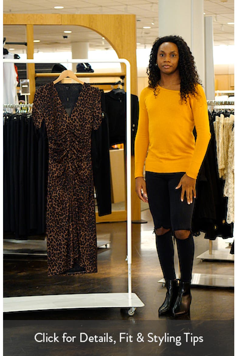 Beacon Ruched Midi Dress video