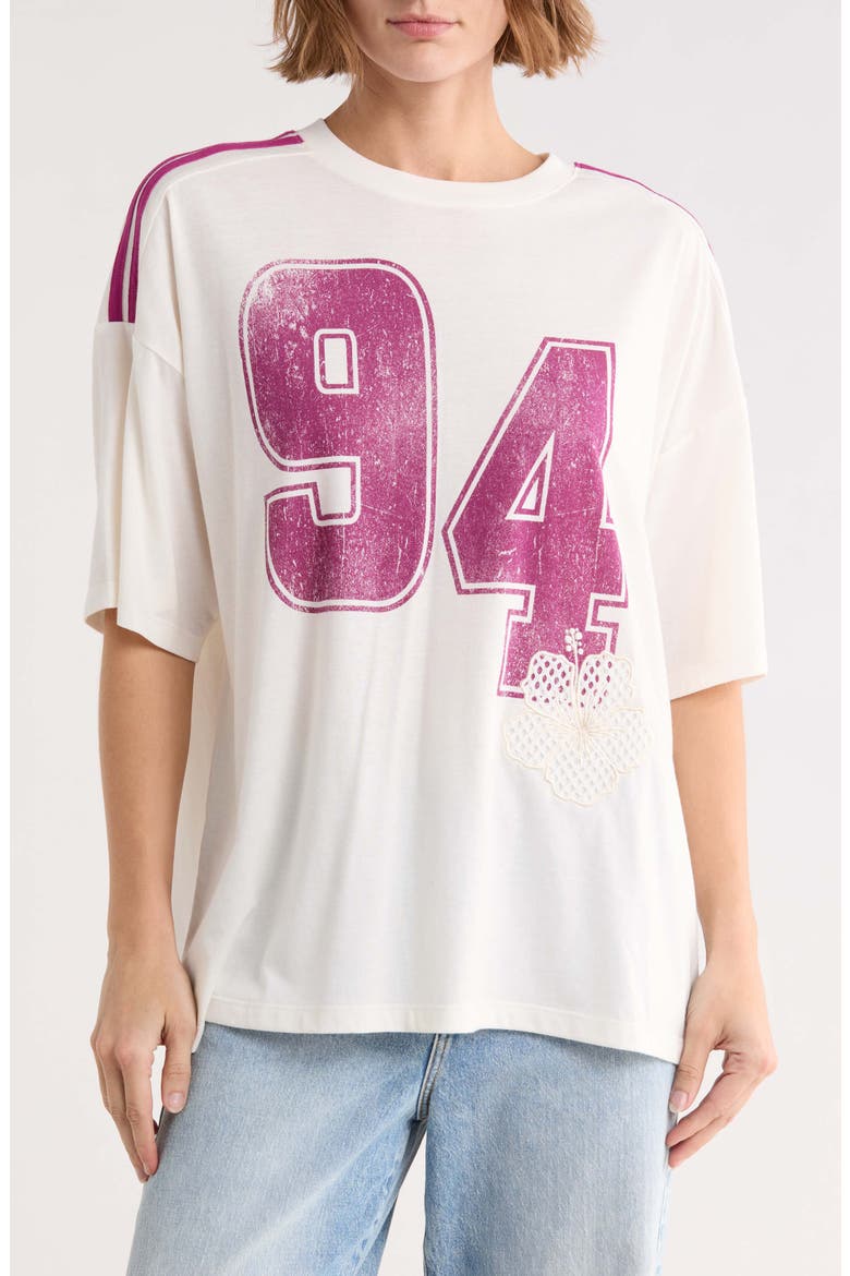'94 Athletic Graphic Tee, Main, color, MARSHMALLOW