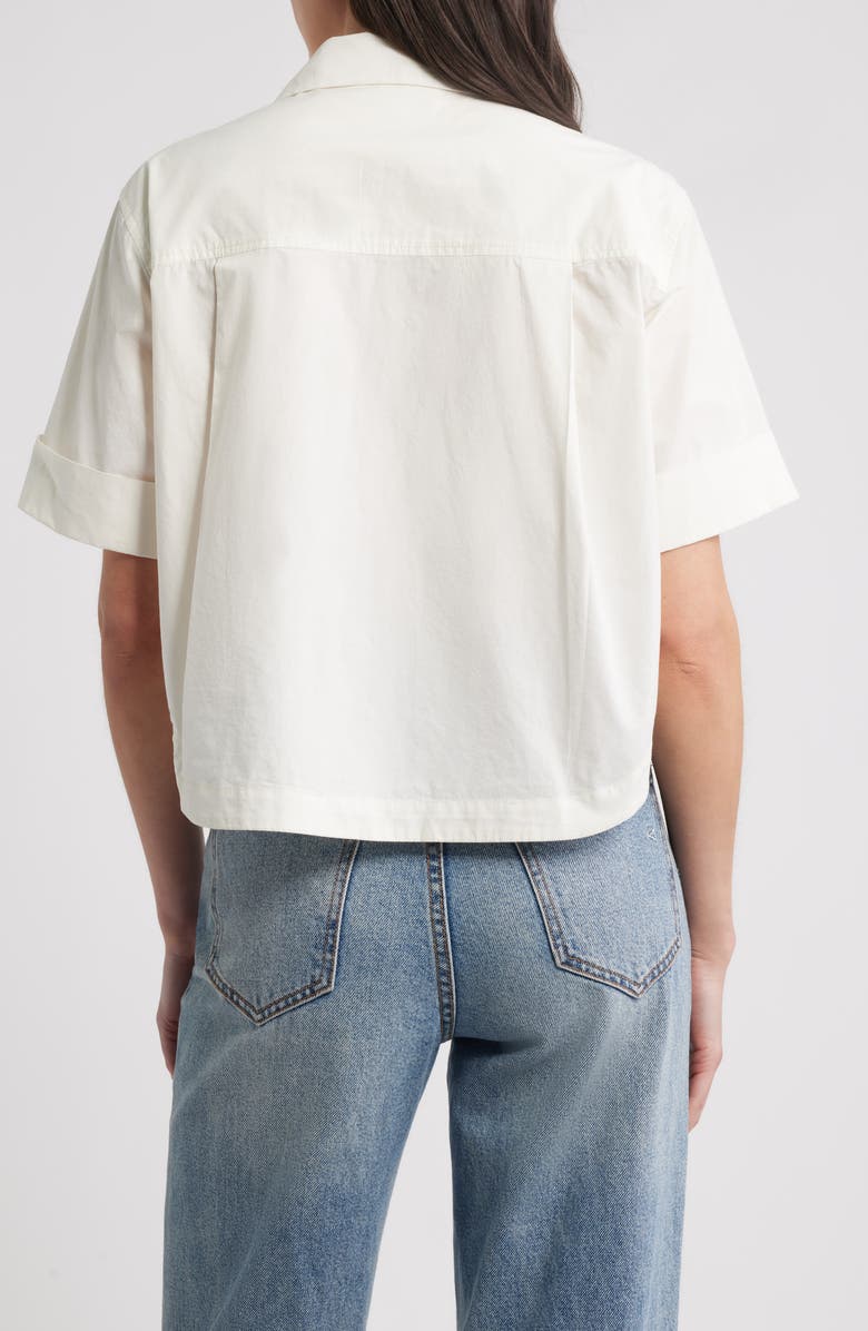 Cleobella Montana Woven Shirt, Alternate, color, Ivory