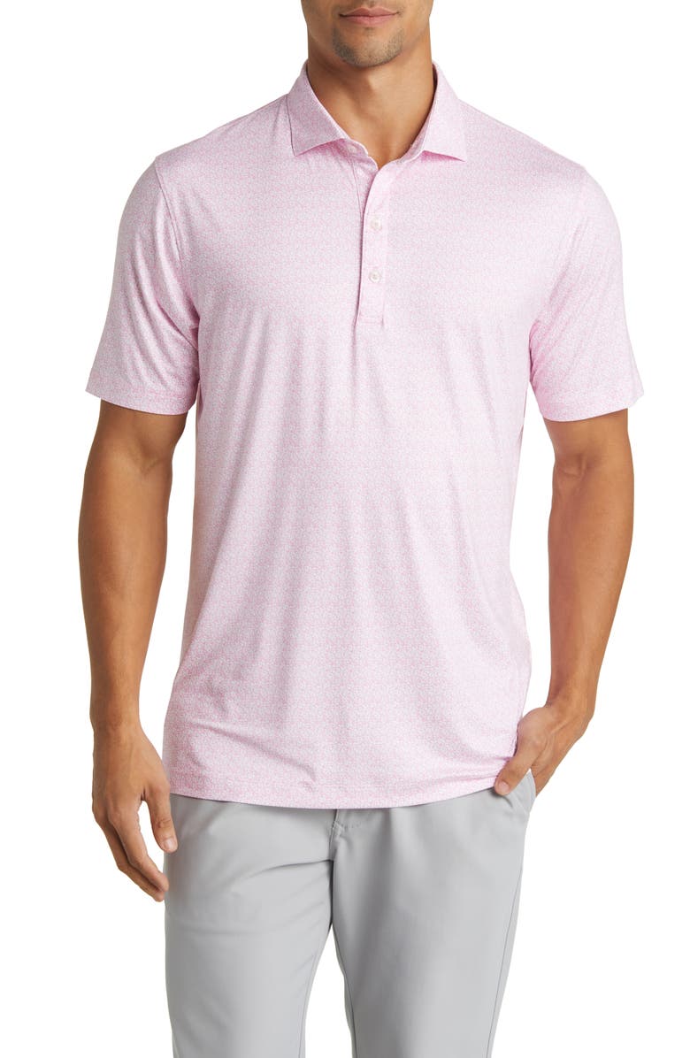johnnie-O Hubbard Floral PREP-FORMANCE Polo, Main, color,