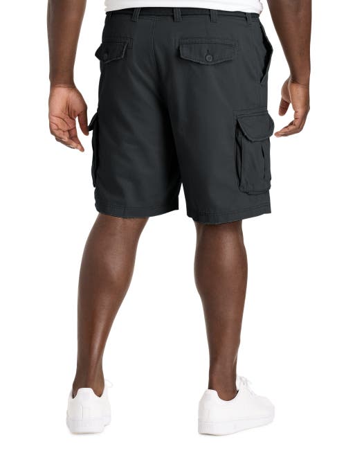 True Nation By Dxl Big & Tall Belted Cargo Shorts