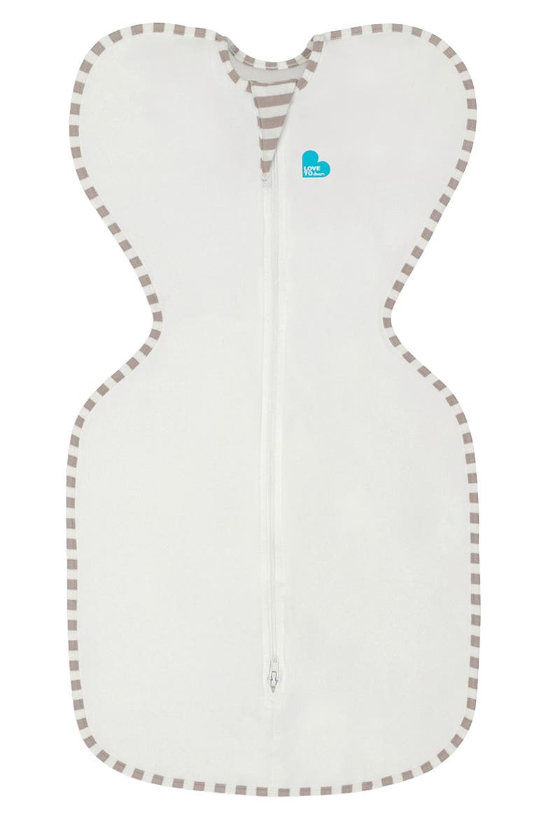 Swaddle Up™ 1.0 TOG Stretch Organic Cotton Swaddle, Main, color, CREAM