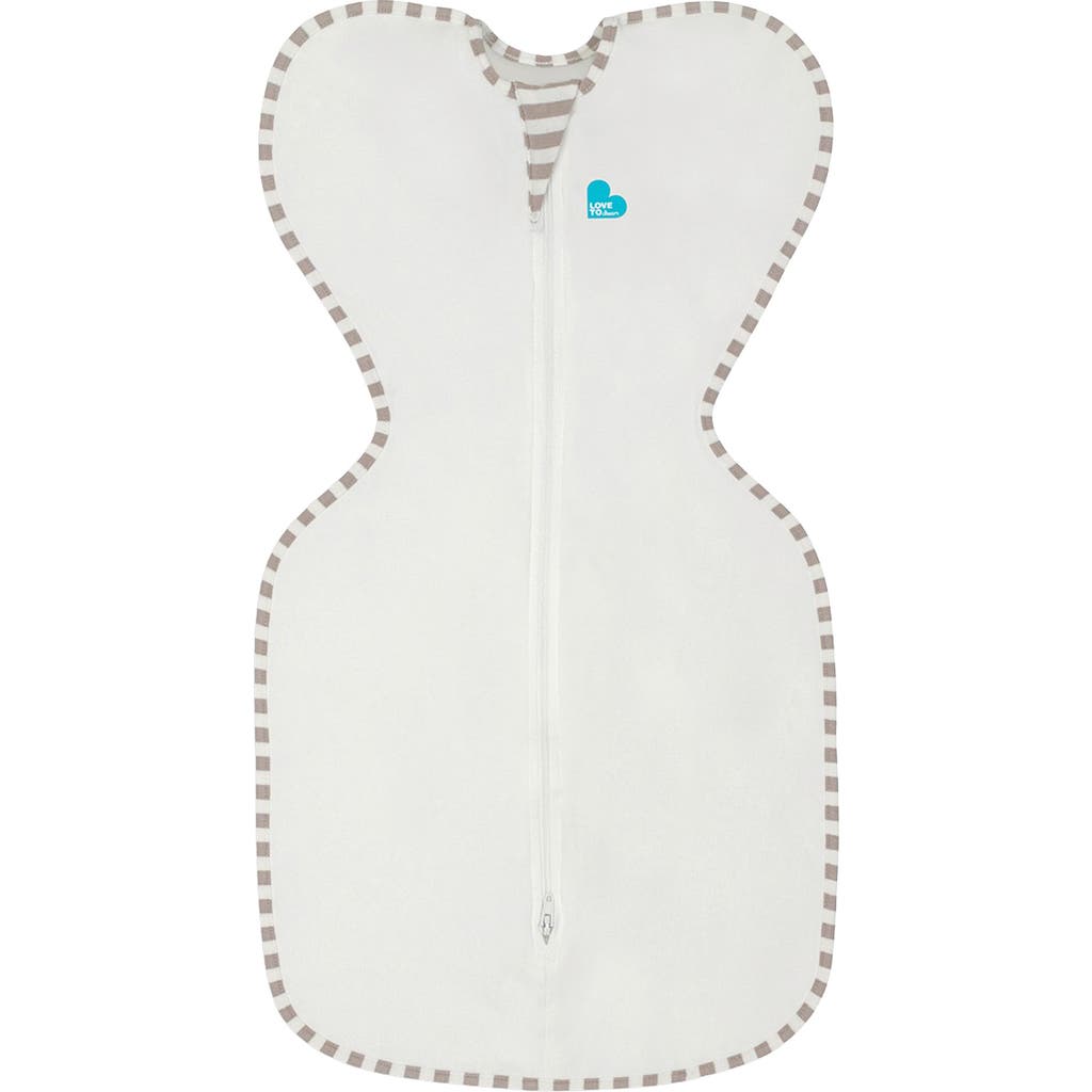 Love To Dream Swaddle Up™ 1.0 Tog Stretch Organic Cotton Swaddle In Cream