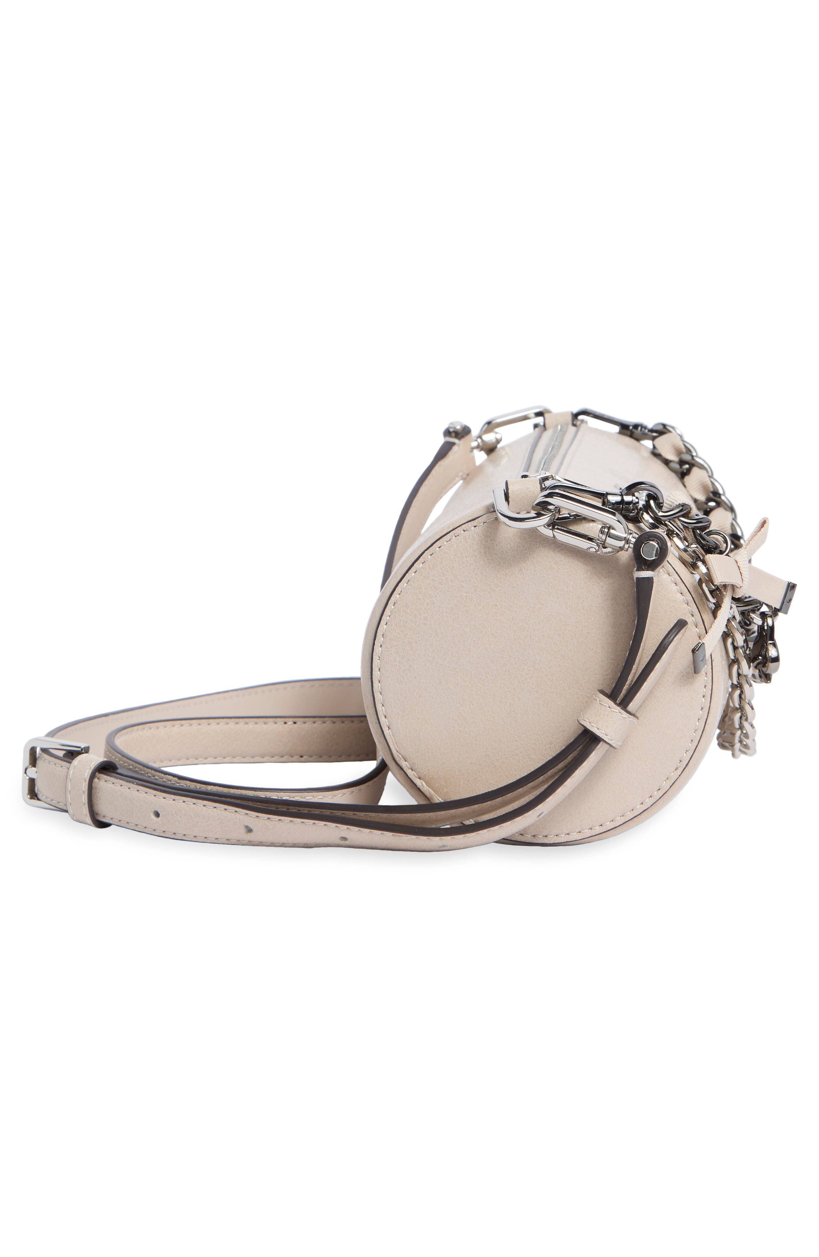 Mini Convertible Crossbody Bag, Alternate, color, QUARTZ PEBBLE