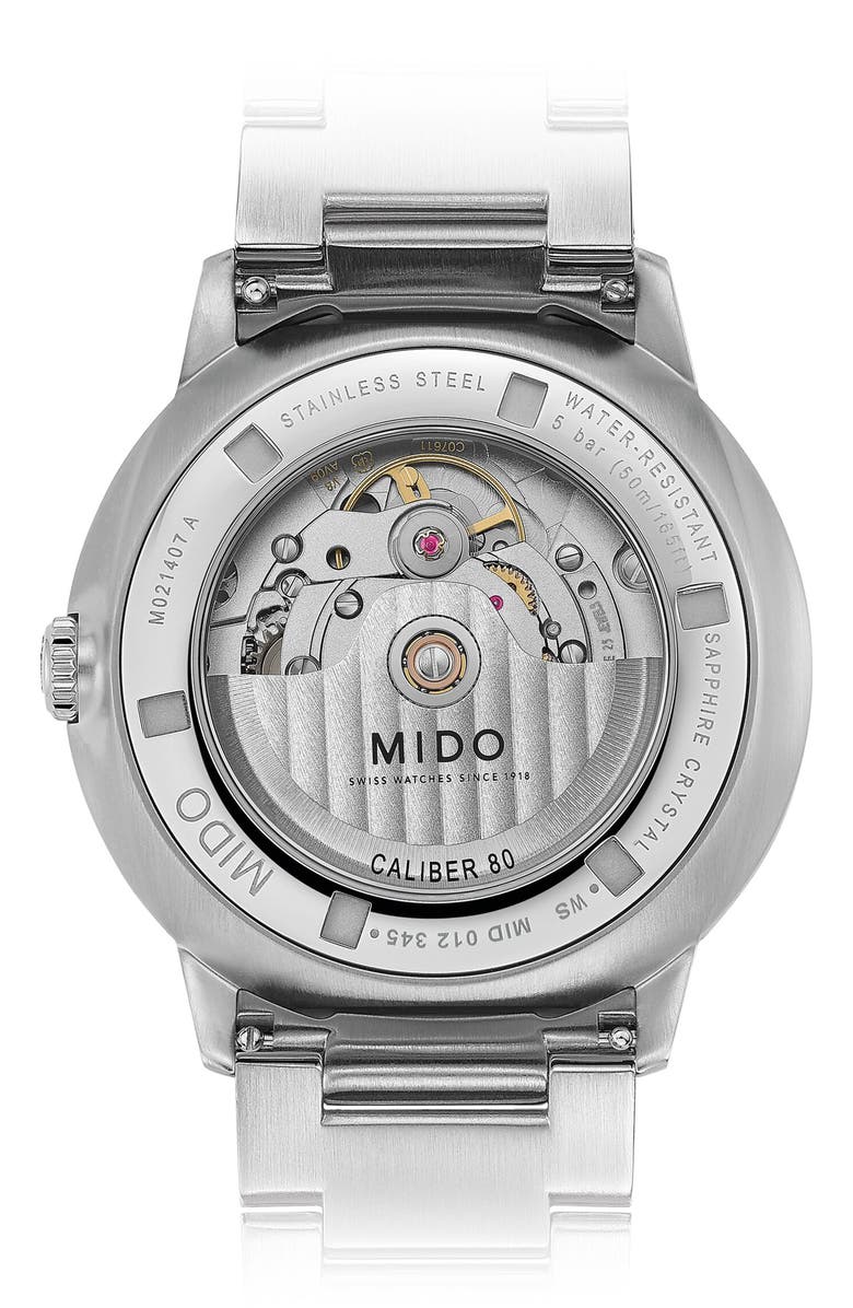 MIDO Commander Gradient Automatic Green Bracelet Watch, 40mm, Alternate, color, 
